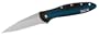 Kershaw Ken Onion Black & Blue Leek Folding Knife with Speed Safe