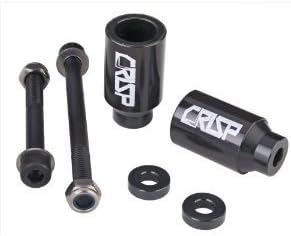 Crisp Chromo Sleeved Peg Set (Black)
