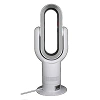 2 in 1 Bladeless Hot & Cool Fan Heater with LCD Display, Oscillating, Tilting, Remote control & Timer