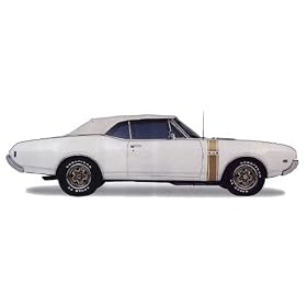 1968 Oldsmobile 442 Fender "Racing Stripe" Stripe Kit - WHITE