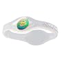 Power Balance Silicone Armband, Clear w/White, XS, IWSA09CL00WTYP