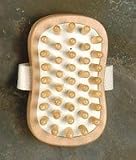 Hand held wood wooden massage head CELLULITE massager