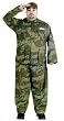 Plus Size Army Man - Adult Costume
