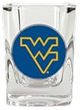 West Virginia Mountaineers Square Shot Glass