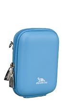 RivaCase® 7022 (PU) Kameratasche (Hardcase - Hartschale) hellblau