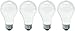 GE Lamps 41032 75-Watt A19, Soft White, 4-Pack