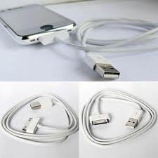 USB Dock Connector Cable For All iPods iPhones & iPadsw