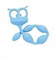 Fun Factory Flexi Felix Anal Chain, Candy Blue