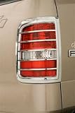 Wade 15082  Chrome Tail Light Cover for 03-06 Nissan Titan