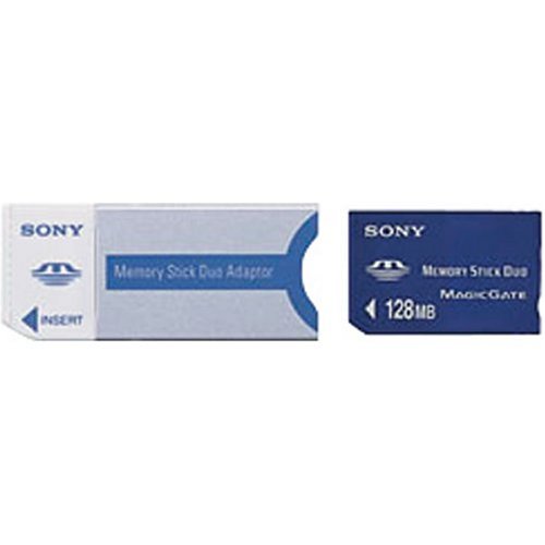 Sony DUO MSH-M128A 128 MB Memory Stick (Retail Package)