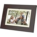 Coby DP702 7-Inch Widescreen Digital Photo Frame (Woodgrain)