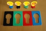 1 Credit Card size cool party Light (batteries included, just raise the bulb and it lights up)