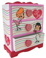 I Love Lucy Jewelry Chest Box w/ 3 drawers