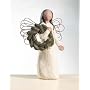 Angel of Winter "Welcoming All to the Warmth of Home and Hearth" By Willow Tree "Good Christmas Accent"