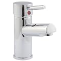 Modern Bathroom Round Mono Basin Mixer Tap