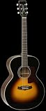 Tanglewood Grand Auditorium Acoustic Guitar with Solid Spruce Top and Mahogany Back & Sides, Vintage Sunburst Gloss Finish (TW60-SC-VS-E)