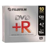 Cheap Fujifilm Media 25302261 DVD-R 4.7 GB 120 Mintues 16X Jewel Case - 10 Pack