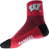 Sock Guy Wisconsin Badgers Quarter Socks