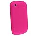 Hot Pink Silicone Case / Skin / Cover for RIM BlackBerry Curve 8520 / 8530 thumb