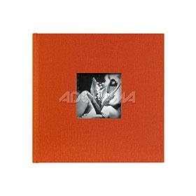 New 'Hudson' mango/soft-white 2-up cloth album by Kolo - 4x6