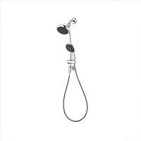 Price Pfister 016-HH7C Drill-Less Slidebar, Polished Chrome