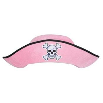 Pink Felt Pirate Hat - Adult