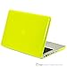 TopCase Rubberized Neon Yellow Hard Case Cover for Macbook Pro 13-inch 13
