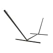 Castaway Steel Hammock Stand, Bronze, Large