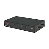 Rosewill RC-416 10/100/1000Mbps 8-Port Gigabit Green Ethernet Desktop Metal Enclosure Switch (RC-416)
