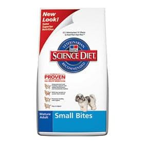 Hill's Science Diet Mature Adult Small Bites Formula Dry Dog Food