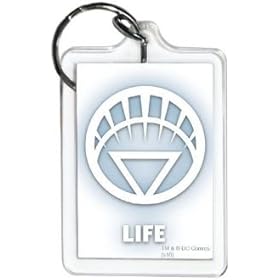  DC Comics Green Lantern Blackest Night Brightest Day Life Lucite Keychain 65544KEY