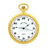 Mount Royal - Gold Plated Quartz Pocket Watch - B1 - (WW1185)