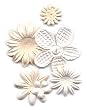 White and Cream Art Flowers by Hero Arts