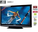 PANASONIC TX-PF42X10 Plasma Screen + E1000 Black Glass TV Stand