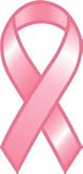 Pink Awareness Ribbon Magnet