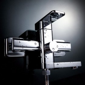 Morden Wall Mount Solid (Chrome Finish