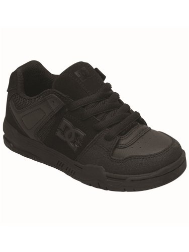 DC Kids Mongrel Skate Shoe (Little Kid/Big Kid),Black/Black/Black,11 M US Little Kid On Sale
