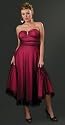 #7709 - BEST SELLER - Perfect formal evening dress for any formal occasion. Two-tone mesh strapless dress with bra cups and a sweetheart neckline. A rhinestone brooch nestled at the center of gathered bust line. matching shawl & spagetti straps included in a bag - (Available in Black/SILVER, Black/Burgundy, Brown/Taupe in XS to 3XL)