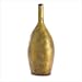 persian34 - PERSIAN DISTRESSED GOLDEN GOLD COLOR DECORATIVE VASE
