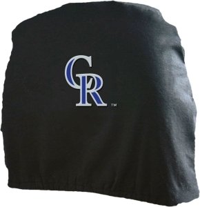 Colorado Rockies Headrest Covers