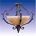 Morocco 3 Light Semi Flush - 20678VAWB