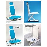 Bathmaster Sonaris Reclining Bath Lift - Sonaris Swivel Seat Cover, Blue - Model 565223