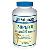 Life Extension Super K with Advanced K2 Complex Softgels, 90-Count