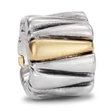 31X7OSd7lSL. SL160  Authentic Pandora Silver Jewelry 14 carat yellow gold Charm Bead Drum Beat