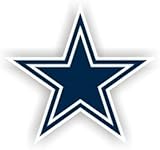 Dallas Cowboys 12 Logo Car Magnet