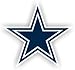 Dallas Cowboys 12 Logo Car Magnet