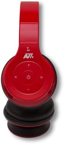 NuclearAV U-238 Bluetooth Wireless Headphones (Red)