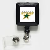 Dallas Stars Retractable Badge Holder Keychain