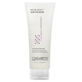 Giovanni Volumizing Style Gel, More Body Hair Gel, Packaging May Vary, 6.8-Ounce Bottles (Pack of 3)