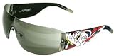 31X7TQbyKSL. SL160  Authentic Ed Hardy Sunglasses EHS 010 Color BLACK / GREY